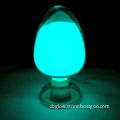 photoluminescent pigment for glow in the dark car paint aqua blue